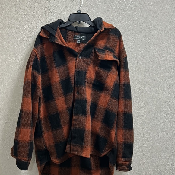 Mens Brown Flannel size xl - Picture 5 of 5
